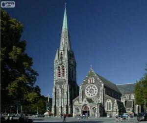 yapboz ChristChurch Cathedral, Yeni Zelanda